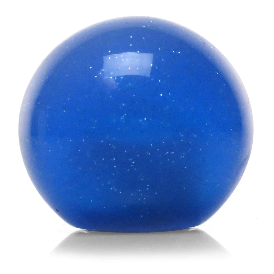 Red Dodge Transfer Case Blue Metal Flake Shift Knob w/ M16x1.5 Insert Shifter - Image 4 of 4