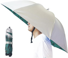 Umbrella Hat, 37 Inch Fishing Umbrella Hat Hands Free Foldable UV Protection Umb