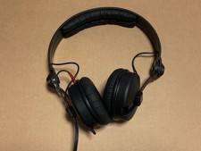 SENNHEISER HD 25-1 II Black Wired Closed-back Monitoring Headphones Used Japan