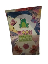 Back To School Bloom Where You Are Planted Book   Marker