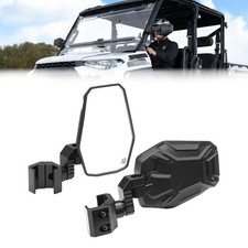 UTV Rear View Side Mirror w/Pro-Fit Bar For Polaris Ranger Can Am Maverick Trail