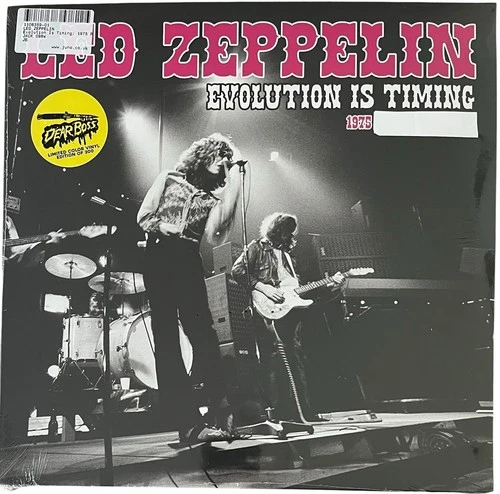 LED ZEPPELIN Evolution Is Timing 1975 2xLP Limited Edition Of 300 On COLOR Vinyl
