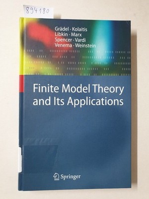 Finite Model Theory and Its Applications (Texts in Theoretical Computer Science.