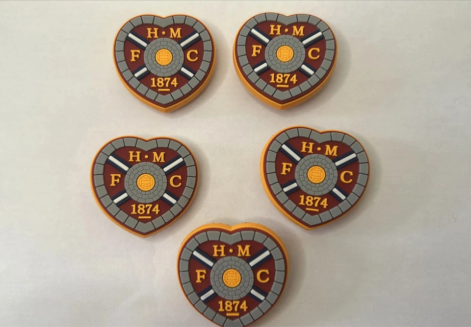 PLAYER PREP Heart of Midlothian FC Croc Charm