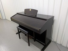 Yamaha Clavinova CVP-401 Digital Piano arranger in rosewood + stool stock #25593