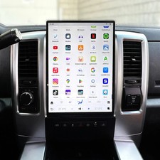 13.8"Android Car Radio for Dodge RAM 1500 2500 3500 2008-2012 GPS Stereo Carplay