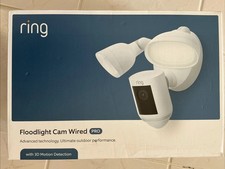 RING Floodlight Cam Wired Pro - White - NEW  SEALED 