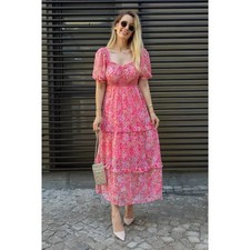 Women Maxi Pink Dress code 5