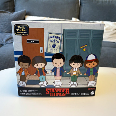 Stranger Things Polly Pocket Collector Set, Mattel, Netflix, Neu, Versiegelt