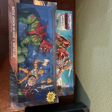 MOTU Masters of the Universe Origins Battle Armor He-man and Battle Cat 2-Pack