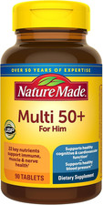 Nature Made Multivitamin for Men Over 50, Mens 90 Count 90 Pack of 1 