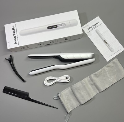 SUNMAY Voga Plus Akku Haarglätter Lockenstab Mini Glätteisen Lockenstab