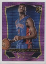 2013-14 Panini Select Purple Prizm 65/99 Tony Mitchell #173 4l6