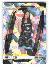 2024 Panini Prizm WNBA Ice Prizm #147 Angel Reese RC Rookie Chicago Sky