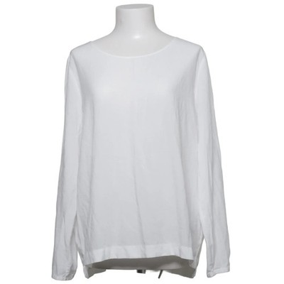 Uniqlo, Bluse, Größe: XL, Weiß, Polyester/Viskose, Einfarbig, Damen #leR