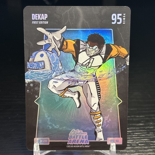 2026 Bo Jackson Battle Arena Dekap DK Metcalf Ice Battlefoil #BF-233