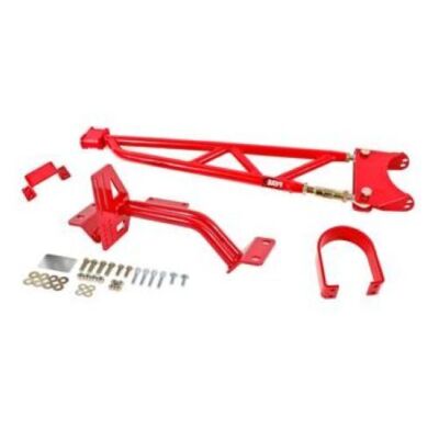 BMR Suspension TA012R Torque Arm Tunnel Mount LT Headers with DSL - Red