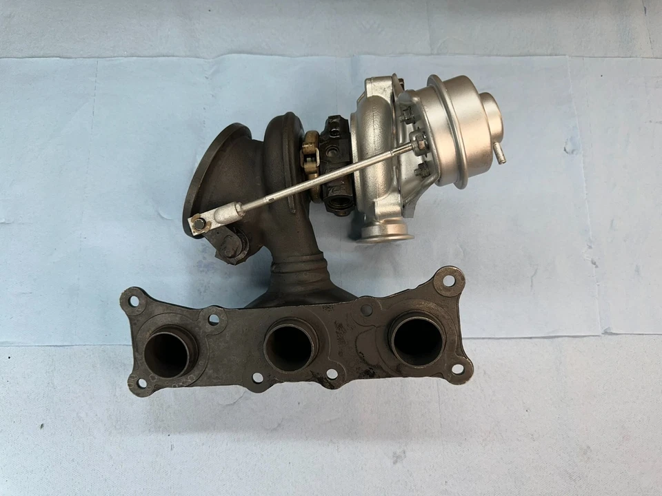 Pair Turbo Turbocharger OEM (Set Front+Rear) for BMW N54 08-16 135i 535i Z4 3.0L - Image 2 of 4