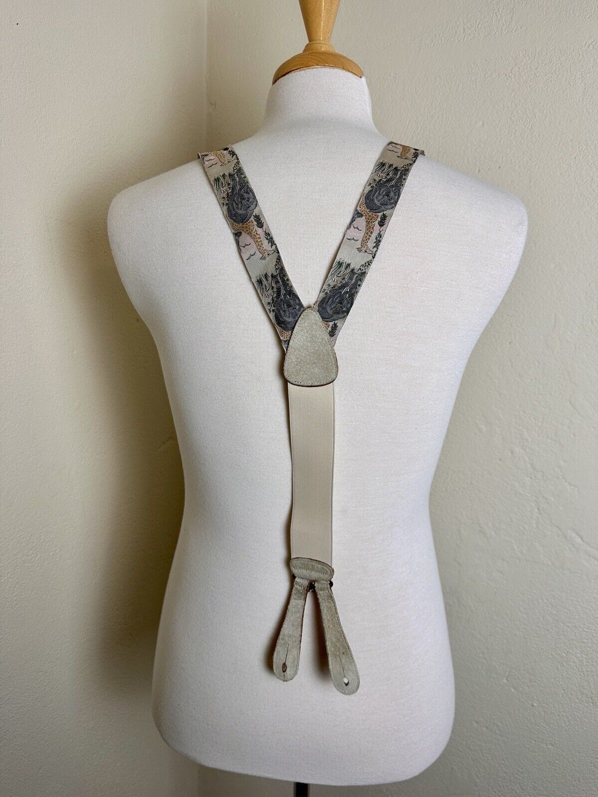 TRAFALGAR Limited Edition Silk Suspender Braces -… - image 3