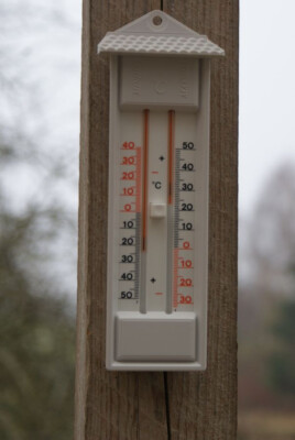 Maxima-Minima-Thermometer Analog  TFA 10.3014.02 Kunststoff Gartenthermometer