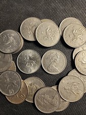 Great Britain Coin 10 New Pence Ten Cents Europe Coins England UK Money