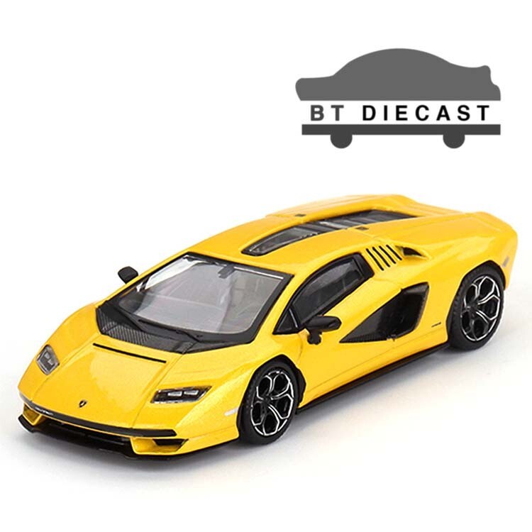 MINI GT LAMBORGHINI COUNTACH LPI 800-4 1/64 NEW GIALLO ORION