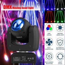 150W Moving Head Stage Lights Gobo Beam LED DMX RGBW Strobe Bar Party DJ Light