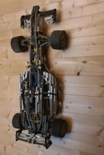 Sturdy Wall Mount Hook Compatible with LEGO Set 8458 Silver Racer 3d Printed