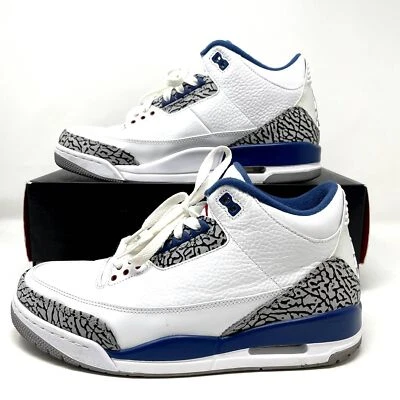 Jordan 3 Retro True Blue for Sale - Authenticity Guaranteed - eBay