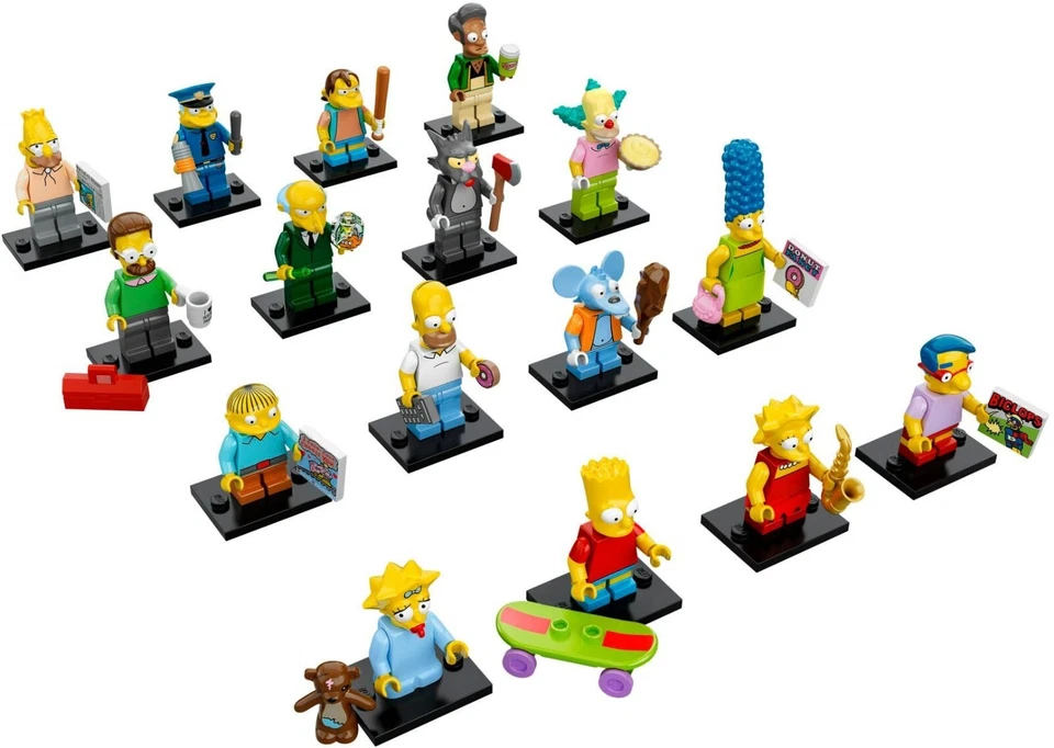 YOU PICK New Sealed LEGO Simpsons Minifigures Series 1 (71005) Stocking Stuffer - Image 3 of 3