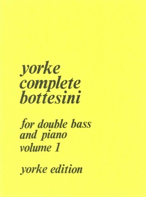 Giovanni Bottesini | Complete Bottesini Vol. 1 | Buch | Yorke Edition