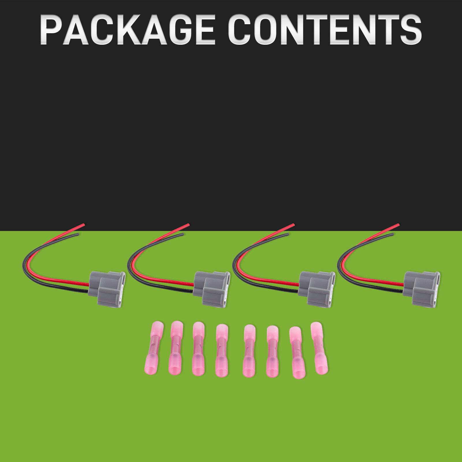 4pcs Fuel Injector Connector Plug For Toyota 4Runner Avalon Celica Echo Matrix