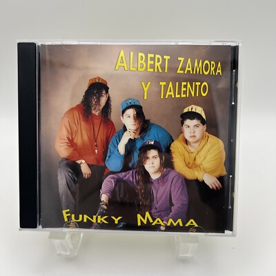 Albert Zamora y Talento CD Funky Mama First Press 1993 Tejano Texmex Rare New