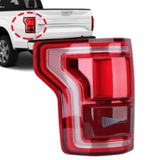 For 2015-2017 Ford F150 F-150 w/Blind Spot LED Tail Light Lamp Left Driver Side