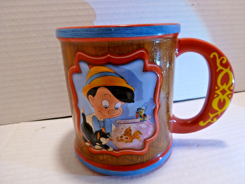 Tazza caffè Disney Pinocchio 80° Anniversario 3D nuova con etichetta - Foto 2 di 13
