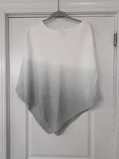 Barefoot Dreams Poncho Cape women's One size  cozychic ultra lite bamboo ombre