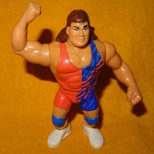 vintage 1993 90s hasbro wwf wrestling series 9 scott steiner