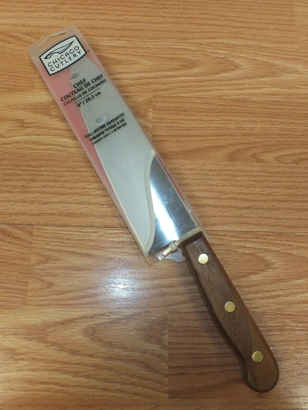 Chicago Cutlery (3K12M) Walnut Tradition Chef Knife With Stainless Steel Blade