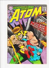 Atom #31 dc comic SILVER AGE 1967 GIL KANE  JLA Good Man, Bad Man -- Turnabout T