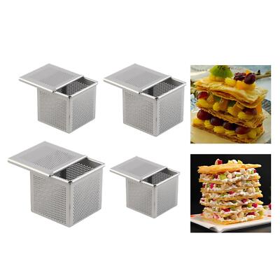 Mini Pullman Laibform Ofenblech perforiert Mehrzweck Antihaft Toastbox