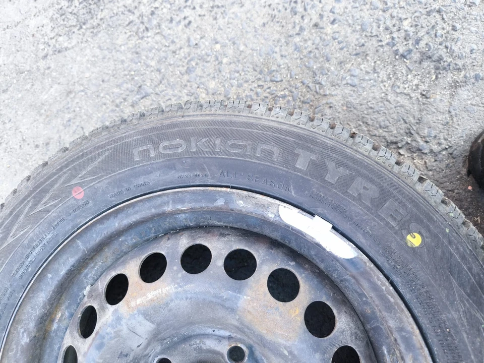 4 Stahl Felgen  Kompletträder 165/65R14 79T Opel Karl - Bild 3 von 3