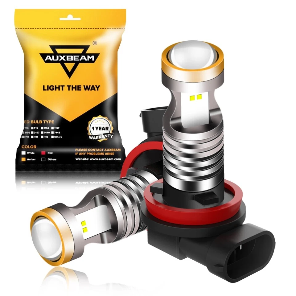 For Toyota Highlander 2011-2019 -6x LED Headlight Bulbs Kit High Low+Fog Light - Image 2 of 4