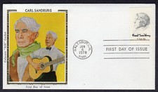 1978 Poet Carl Sandburg (1731) - Colorano 