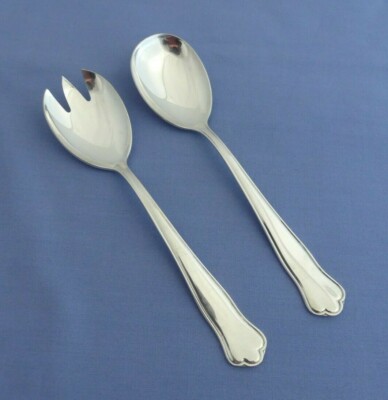BMF Arthur Krupp - Berndorf - 825 - Comtesse - Salatbesteck - 100er Silber