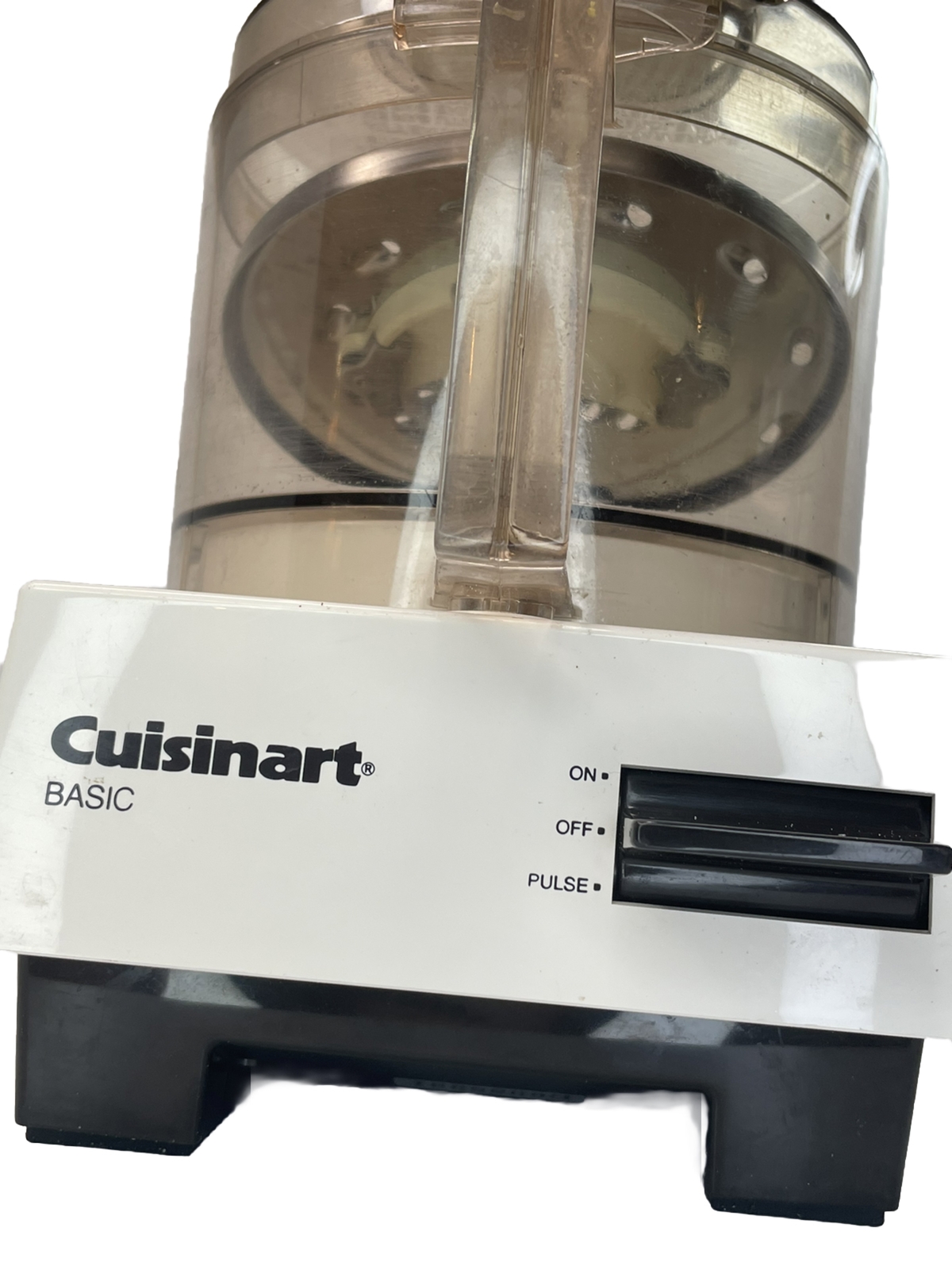 Vintage Cuisinart Food Processor D60 Vtg With 1 Blade Tested Works Great BASIC eBay