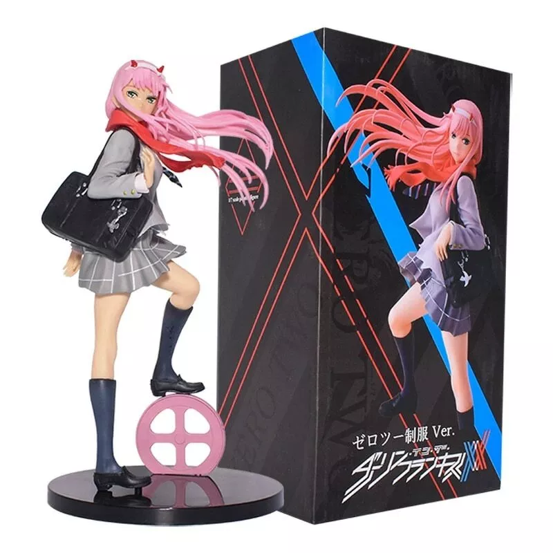 Anime Darling in the FRANXX Action Figure Zero Two 02 Driving Suit PVC Toy  Model