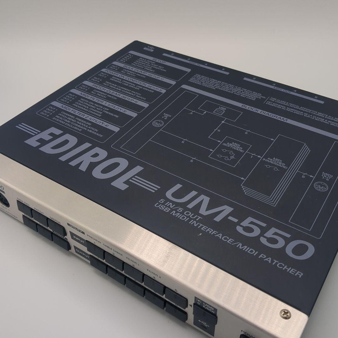 DTM・DAW EDIROL UM-550 Roland Edirol UM-550 USB MIDI Interface | eBay