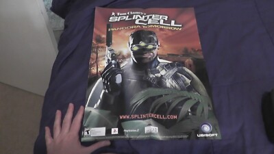 poster tom clancy's splinter cell pandora tomorrow