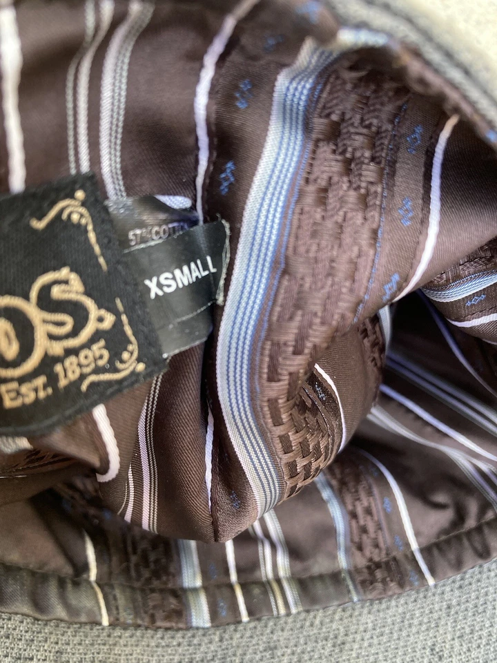 Gorra para mujer Goorin Bros gris aleta lisa logotipo XS forrada de algodón empacable ciudad Foto 4 de 4