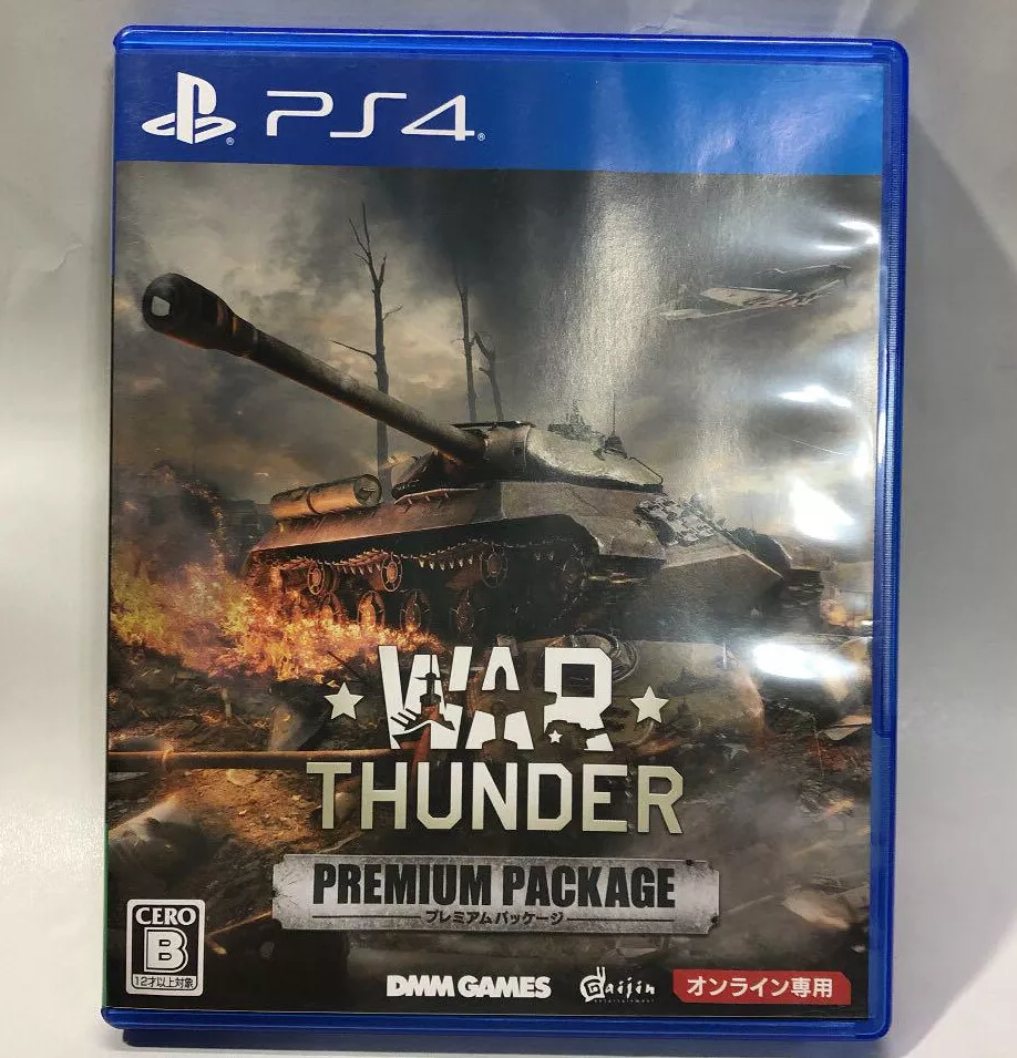 War Thunder Premium Package Playstation PS4 Tested &amp; Fully working Japan | eBay